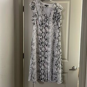Laundry by Shelli Segal python dress